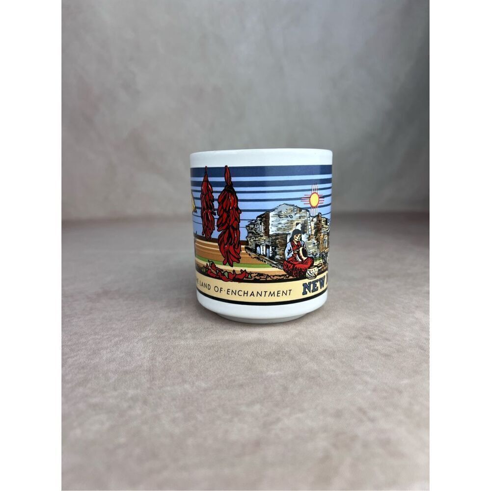 Vintage 1986 New Mexico State Coffee Mug Cowboy Western - Picture 3 of 9